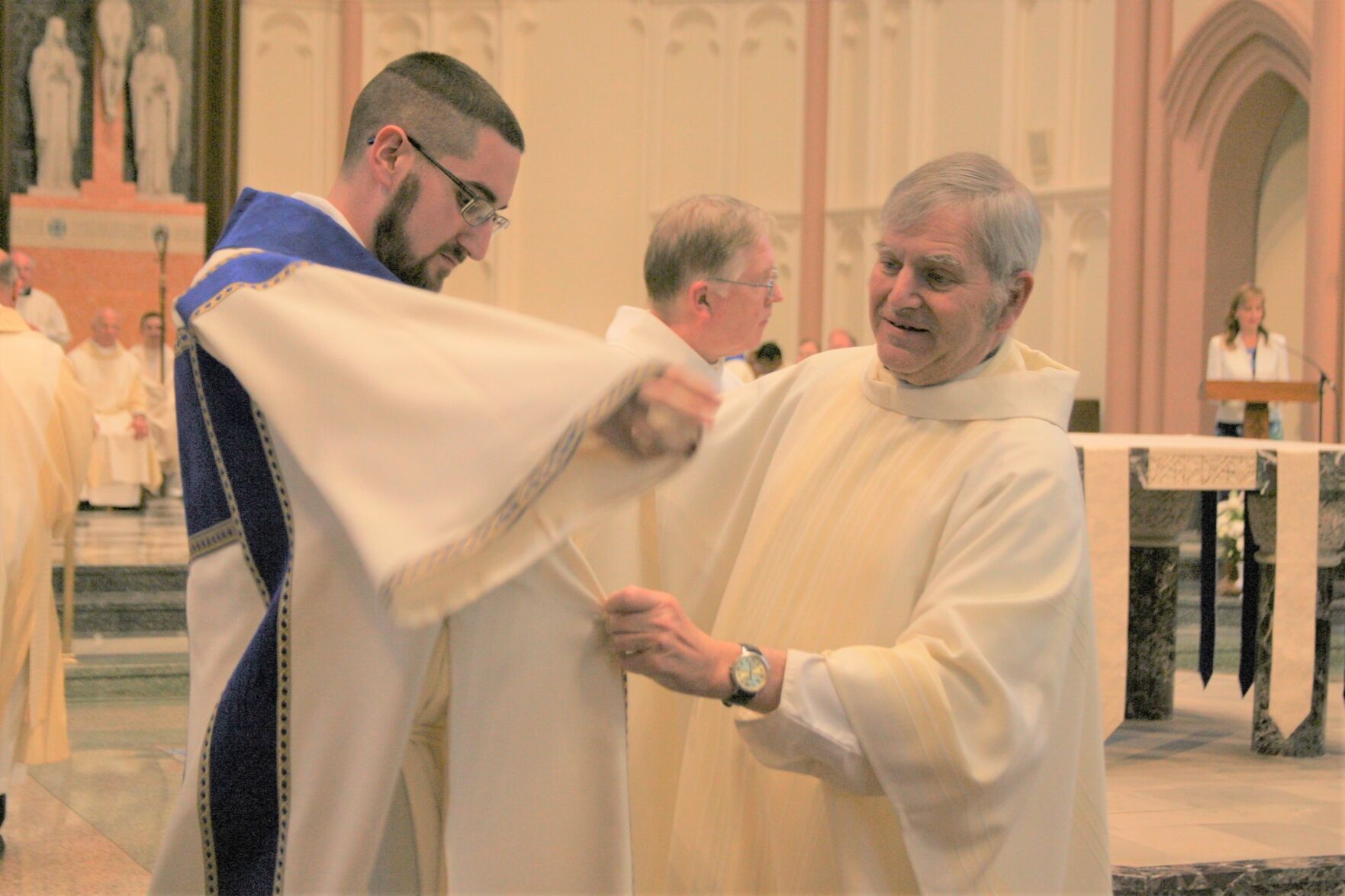 Three ordained to diaconal ministry of prayer, service